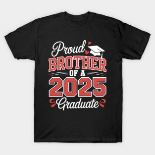 Proud brother of a class of 2025 graduate senior graduation T-Shirt